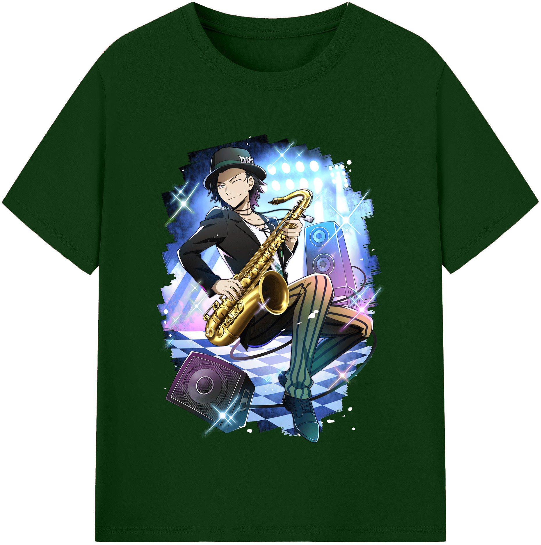 （画像用） 文豪ストレイドッグス Bungo Stray Dogs 綿100％半袖Tシャツ（フロントプリント）